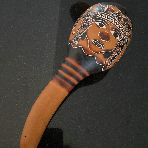 HANDMADE PURUVIAN MARACAN GROGGER for Purim - Picture 3 of 6